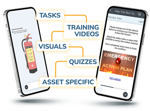 AI-Driven Training & Skill Development Illustration