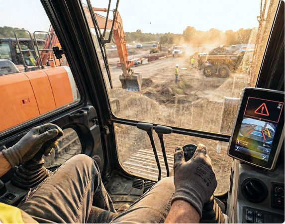 AI-Assisted Heavy Equipment Illustration