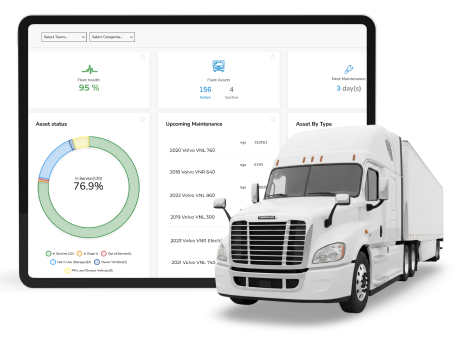 Flagged defect with photo evidence arriving on a maintenance dashboard