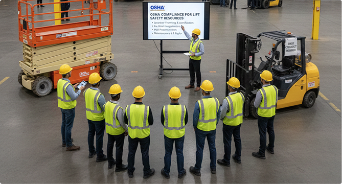 OSHA Compliance for Lift Equipment Safety Resources