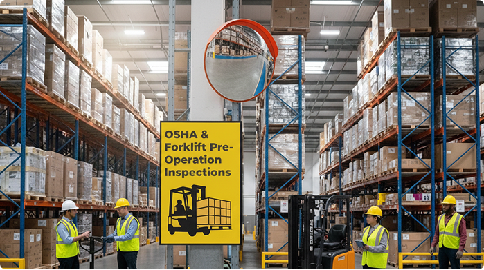 forklift inspection OSHA