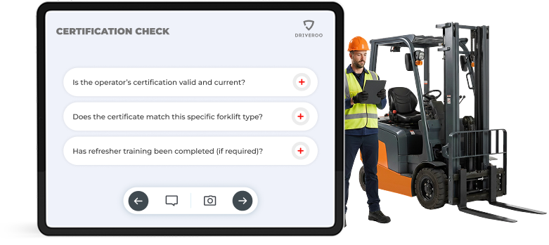 Operator Certification Check