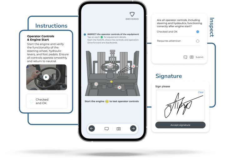 What OSHA Requires for Forklift Inspections
